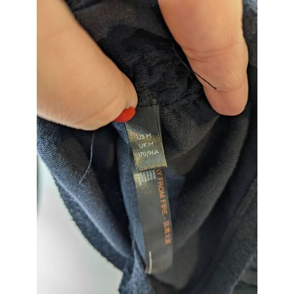 Anthropologie Black Fuzzy Comfy Low Back Sweater Medium - Picture 6 of 11